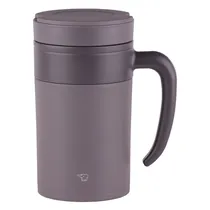 Copo Térmico Zojirushi com Infusor e Filtro 480ML Marrom