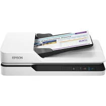 Escâner Epson Workforce DS-1630 USB - Branco/Cinza