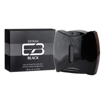 Perfume New Brand Prestige Extasia Black - Eau de Toilette - Masculino - 100ML