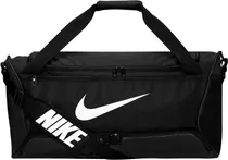 Bolsa Esportiva Nike Brasilia 9.5 Training Duffel Bag DH7710-010 - Médio - Preto/Branco