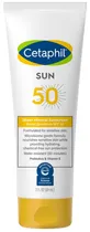 Protetor Solar Cetaphil Sun 50 Sheer Mineral Sunscreen - 89ML