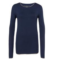 Blusa Tommy Hilfiger Feminina WW0WW14492-716 M - Azul Marinho