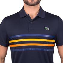 Camiseta Lacoste Polo Masculino DH3813-F9F 03  Azul