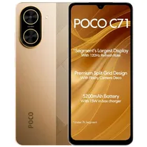 Smartphone Xiaomi Poco C71 DS Lte 3/64GB 6.88" 32/8MP A15 15W - Gold (US)