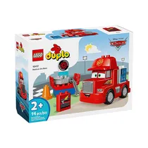 Juguete de Construcción Lego Duplo Disney Pixar Cars Mack At The Race 10417 14 Piezas