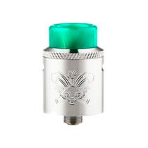 Atomizador Hellvape Dead Rabbit 24 MM Rda Stainless Silver