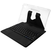 Capa + Teclado Magnetico para iPad 10 de 10.9" 4LIFE FL109360CTB - Preto/Transparente (Ingles)