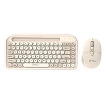 Kit 2IN1 FTXGK01 Mouse e Teclado Wireless Portugues Gold