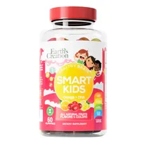 Earth’s Creation Smart Kids Omega + Dha 60 Cápsulas