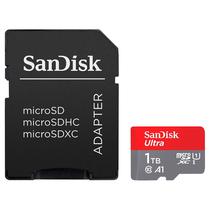 Cartao de Memoria Micro SD Sandisk Ultra 1TB Class 10 A1 U1 - SDSQUAC-1T00-GN6MA