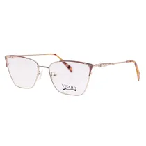Armação para Óculos de Grau RX Visard FK1121 54-16-138 C3 - Dourado/Marrom