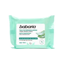 Toallita Desmaquilladora Babaria Triple Acción 25 Piezas