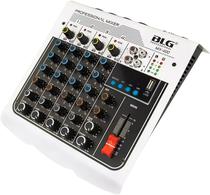 Mesa de Som BLG Mini Mixer de 4 Canais - MIX-400