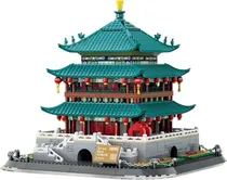 Blocos de Construção Xi'An Bell Tower Wange - 6228 (1116 Peças)