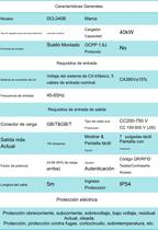 Cargador para Auto 40KW