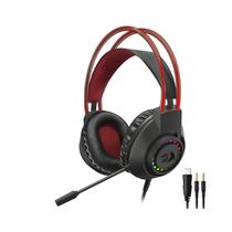 Auricular Gamer Redragon Scream H231RGB Negro - Rojo