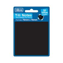 Notas Adhesivas Tilibra Tili Notes 76 X 76 MM 337407 50 Hojas Negro