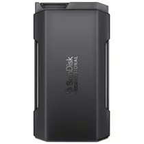 SSD Externo Sandisk 1TB Professional Pro-Blade Transport / USB-C 3.2 - Preto (SDPM2NB-001T-Gband)