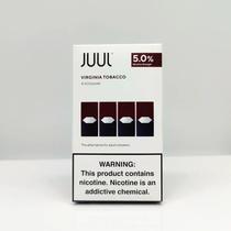 Kit 04 Pods c/ Liquidos Virginia Tobacco Juul