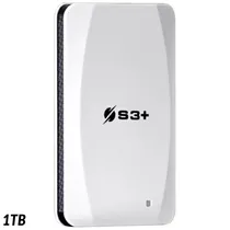 SSD Externo S3+ 1TB Play Plus S3SSDP1T0 2.5" USB 3.2 - Branco