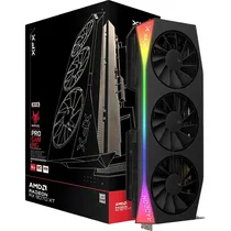 Placa de Vídeo XFX Mercury Gaming Oc Edition AMD Radeon RX 9070XT 16 GB GDDR6 RGB - Black (RX-97TRGBBB9)