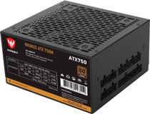 Fonte para Gabinete Satellite Bronze ATX 750W Full Modular - 80 Plus Bronze