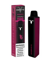 Vape Descartável Ignite V15 / 1500 Puff / 5% Nicotina - Watermelon Ice