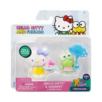 Figuras Jazwares Hello Kitty And Friends Series 2 Keroppi & Hello Kitty HKT0155