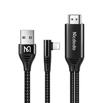 Cabo Mcdodo CA-6400 HDTV Lightning Macho para USB Macho / HDMI Macho 2M - Preto