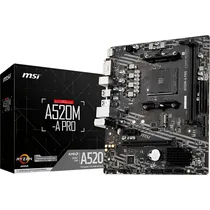 Placa-Mãe MSI Prime A520M-A Pro AM4 DDR4 Matx (Bulk Novo) (Sem Caixa)