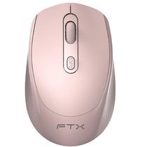 Mouse FTX Wireless/Bluetooth FTXG22 1600DPI/4 Botoes - Rosa