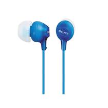 Sony Auricular MDR-EX15LP - Conector de Audio 3.5 MM - Ultra Ligero - Ampl Blue