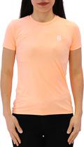 Camiseta Joog Basica Small Logo Coral Feminina