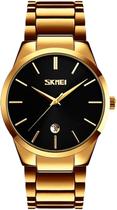 Relogio Skmei 9140 Gold/Black - Masculino