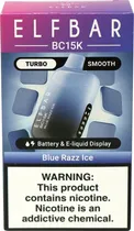 Vape Descartável Elf Bar BC15K Blue Razz Ice - 15000 Puff