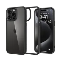 Estuche Protector Spigen Ultra Hybrid para iPhone 15 Pro ACS06713 Matte Black