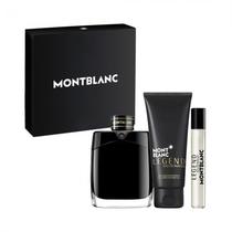 Kit Mont Blanc Legend Edp Masculino 3PCS