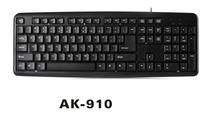 Teclado Satellite AK-910 Espanhol USB Preto