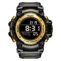 Relogio Smael 8046 GDBK Gold Black