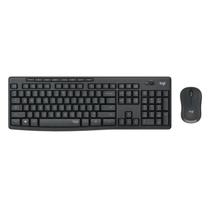 Mouse e Teclado Logitech MK295 Wireless / Espanhol - Preto (920-009792)