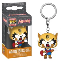 Funko Pop Keychain Aggretsuko Aggretsuko W/Guitar 80390