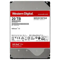 HD Western Digital 20TB WD Red Pro Nas 3.5" SATA 3 7200RPM - WD201KFGX (Garantia BR)