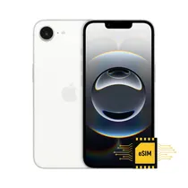 Celular Apple iPhone 16E A3212 128GB White Esim - Chip Virtual