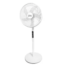 Ecogreen Ventilador 110V BRANCO-8 Velocidades-Silencioso-Controle Remoto
