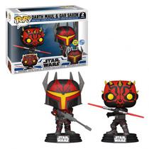 Funko Pop Star Wars Darth Maul & Gar Saxon *Ex* 2PACK 40869