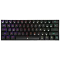 Teclado Gaming Mecânico Inglês Redragon Dragonborn K630RGB USB com Iluminação RGB - Preto