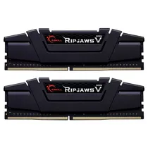 Memória G.Skill Ripjaws V, DDR4 16GB (2X8GB), 3200MHZ, C/DissiPador, F4-3200C16D-16GVKB, Preto