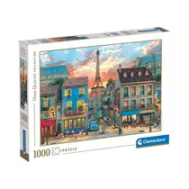 Rompecabezas Clementoni High Quality Collection Streets Of Paris 39820 1000 Piezas