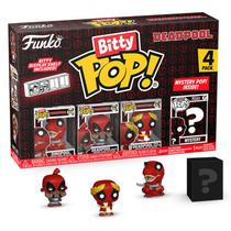 Funko Bitty Pop Marvel Deadpool Dinopool 4PACK 84961