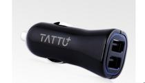 Tattu Dual USB Car Charger PSA-30U2-QC3